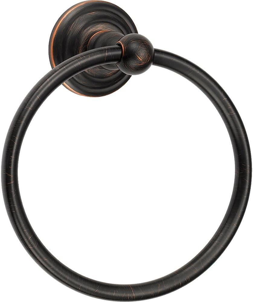 Designers Impressions® 800 Series Oil Rubbed Bronze Towel Ring