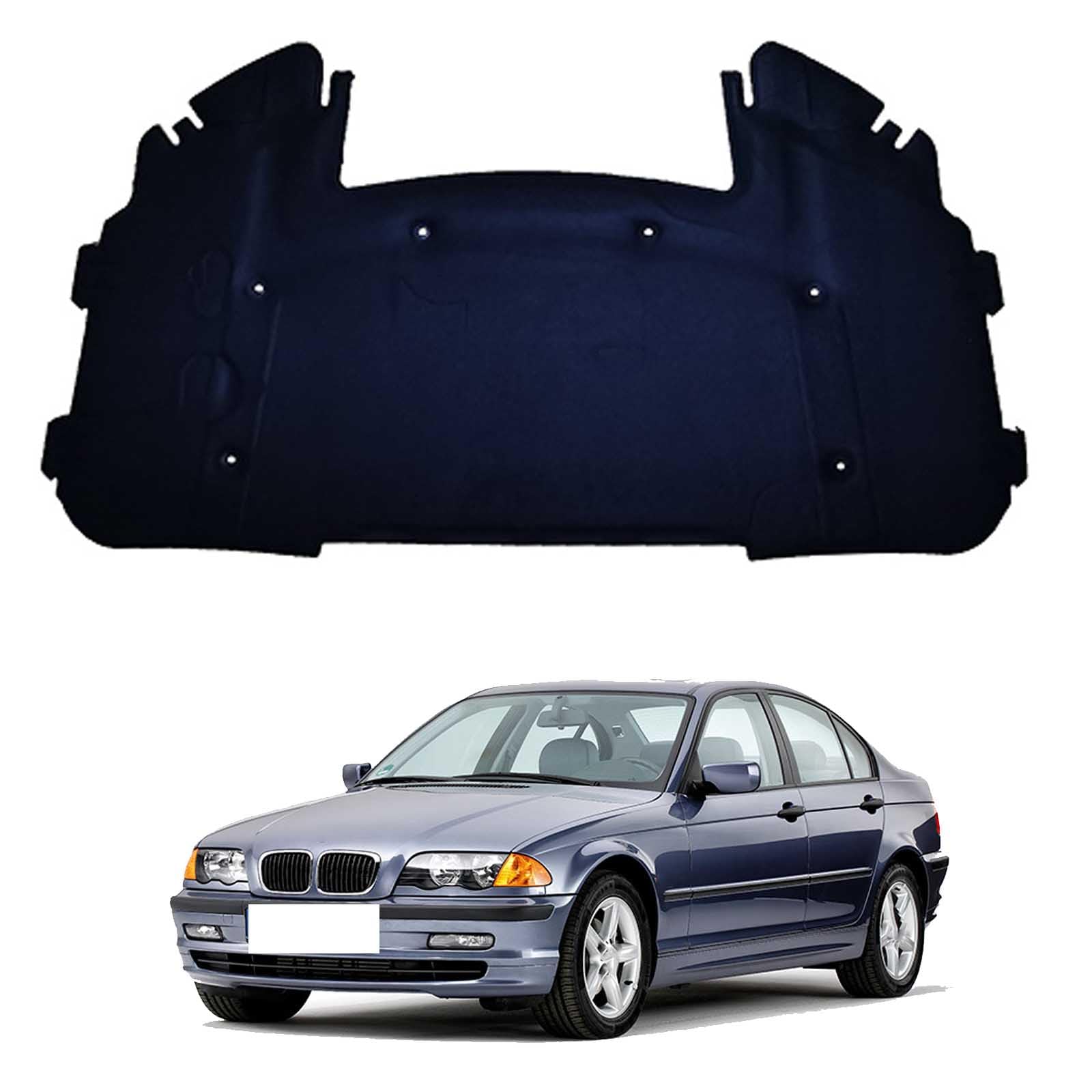 Isolation thermique capot BMW E90 pour protéger la peinture auto