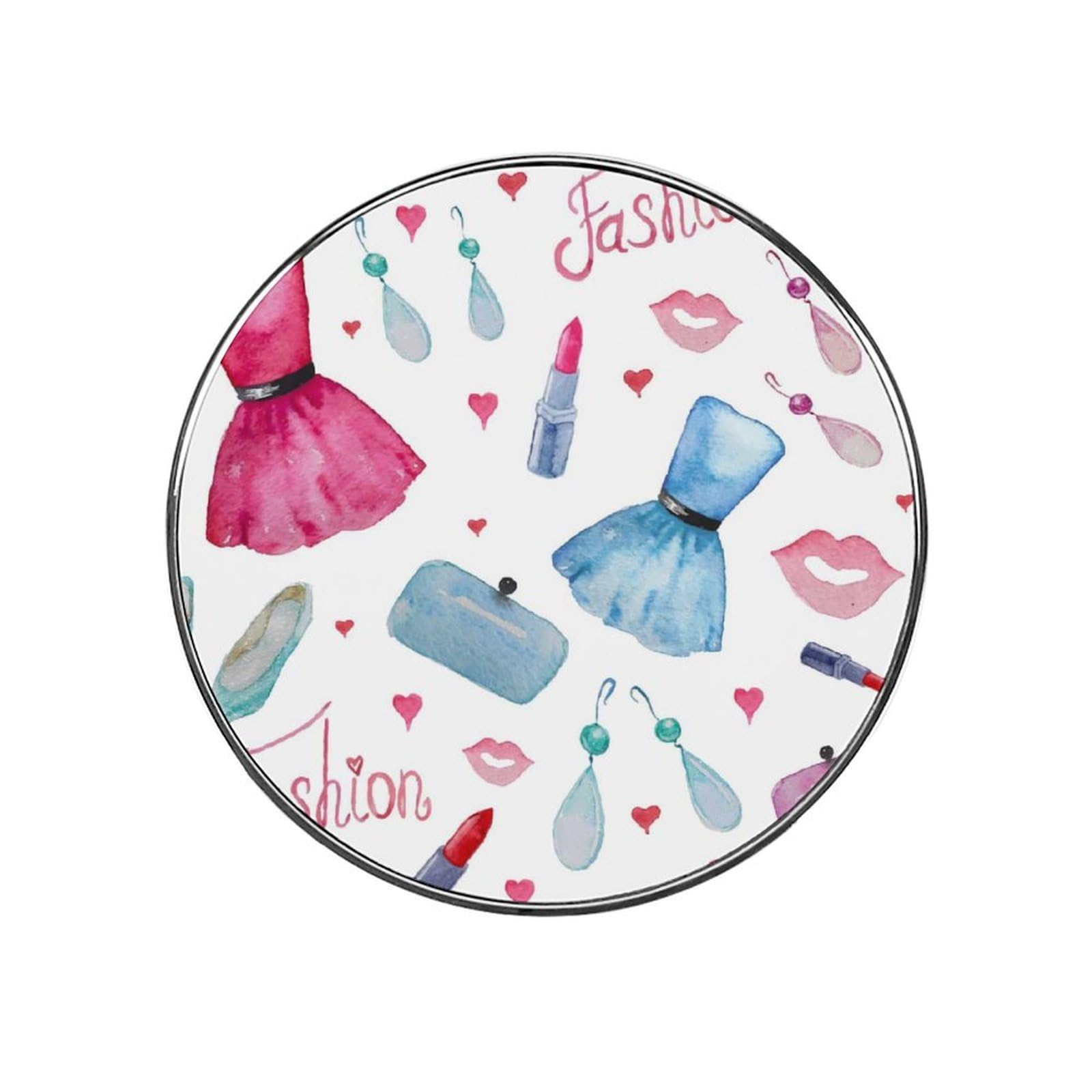 Fashion Woman Alloy Fridge Magnet For Office Cabinet Refrigerator Whiteboard Photo