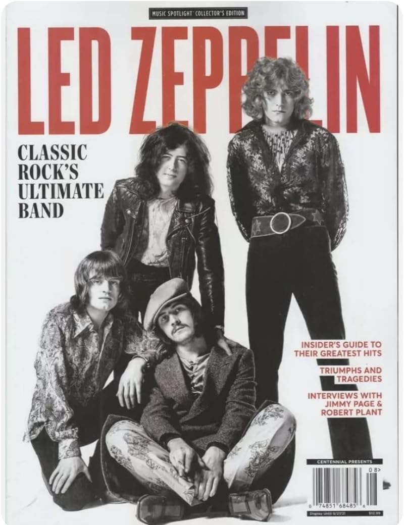 LED ZEPPELIN CLASSIC ROCK’S ULTIMATE BAND 2021 COLLECTOR’S EDITION MAGAZINE