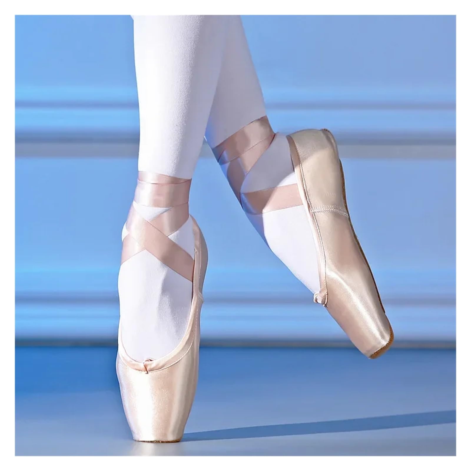 Zapatillas Ballet Niña Zapatillas de Ballet for niñas y Adultos, Zapatillas de Ballet Profesionales con Cintas, Zapatillas Deportivas for Mujer y niña.