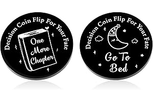 Easter Basket Stuffers for Teens - Literary Fortune Gifts Coin - Read One More Chapter