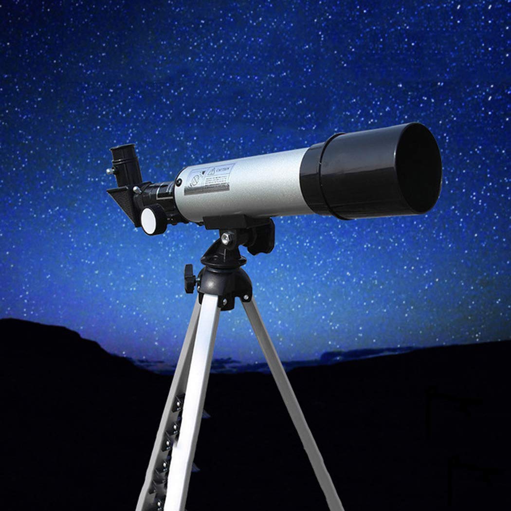 Télescope Ultra HD pour débutants, télescope pour Adultes, télescope réfracteur pour débutants en Astronomie, 70 mm, Distance focale de 360 mm, grossissement de 90X, Voyage