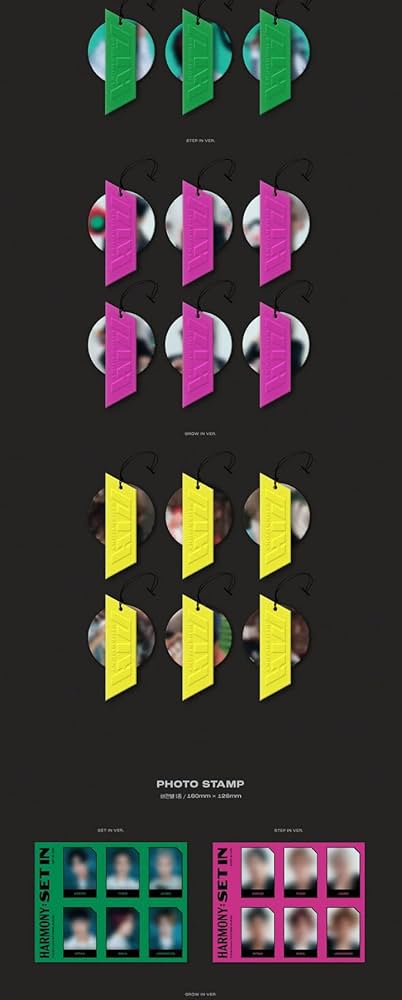 p1harmony フォトカードフォルダー ティンケーストレカセット① Amazon.com: P1Harmony HARMONY : SET IN 5th Mini Album