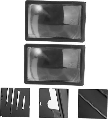 Miniatura 8 de Hemobllo - Lupa de pantalla para teléfono celular 3D HD con soporte para teléfono móvil soporte para películas y amplificador soporte plegable para