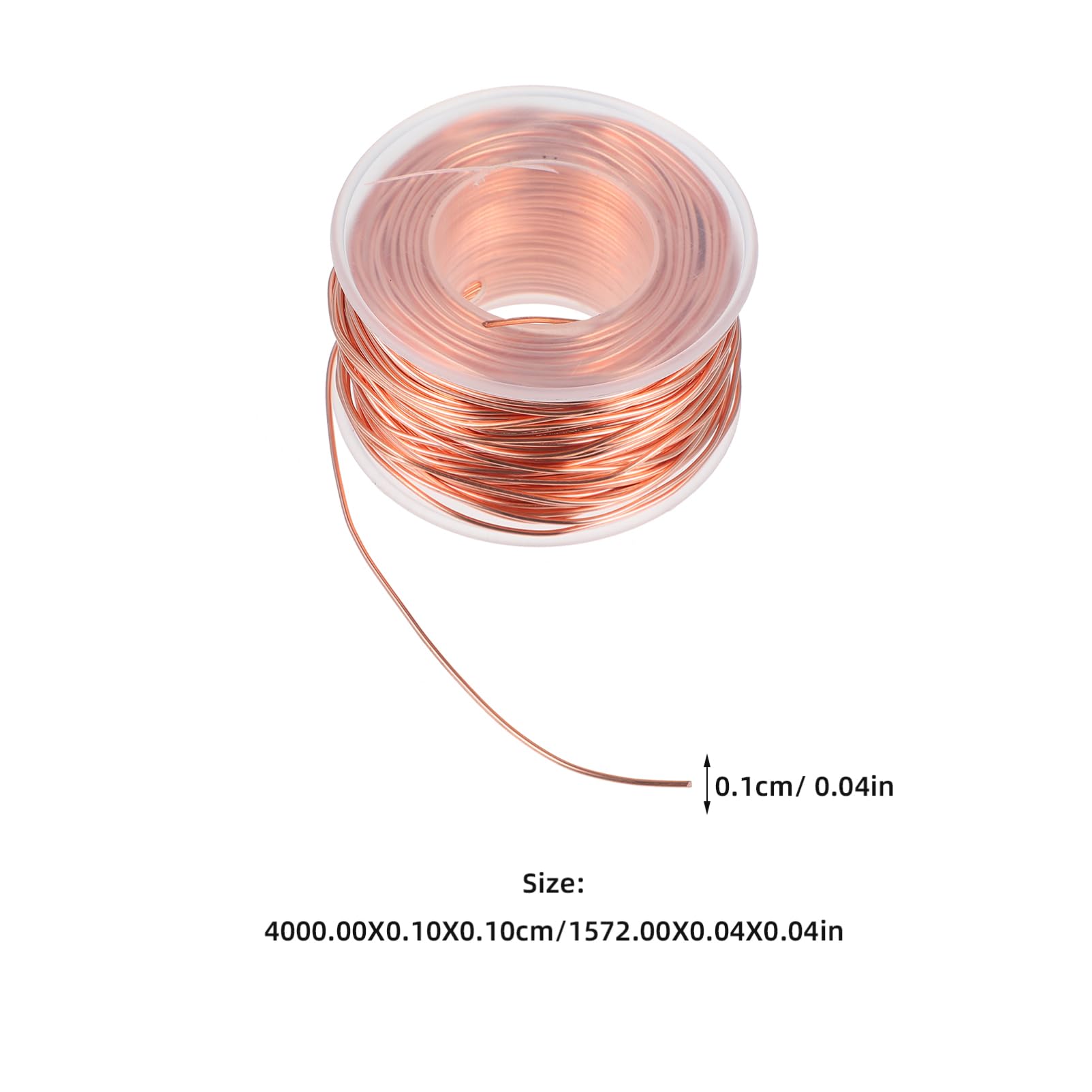 FUNOMOCYA Electroculture Wire for Plants 99.9% Pure Copper 40m Long Bendable Wire for DIY Jewelry