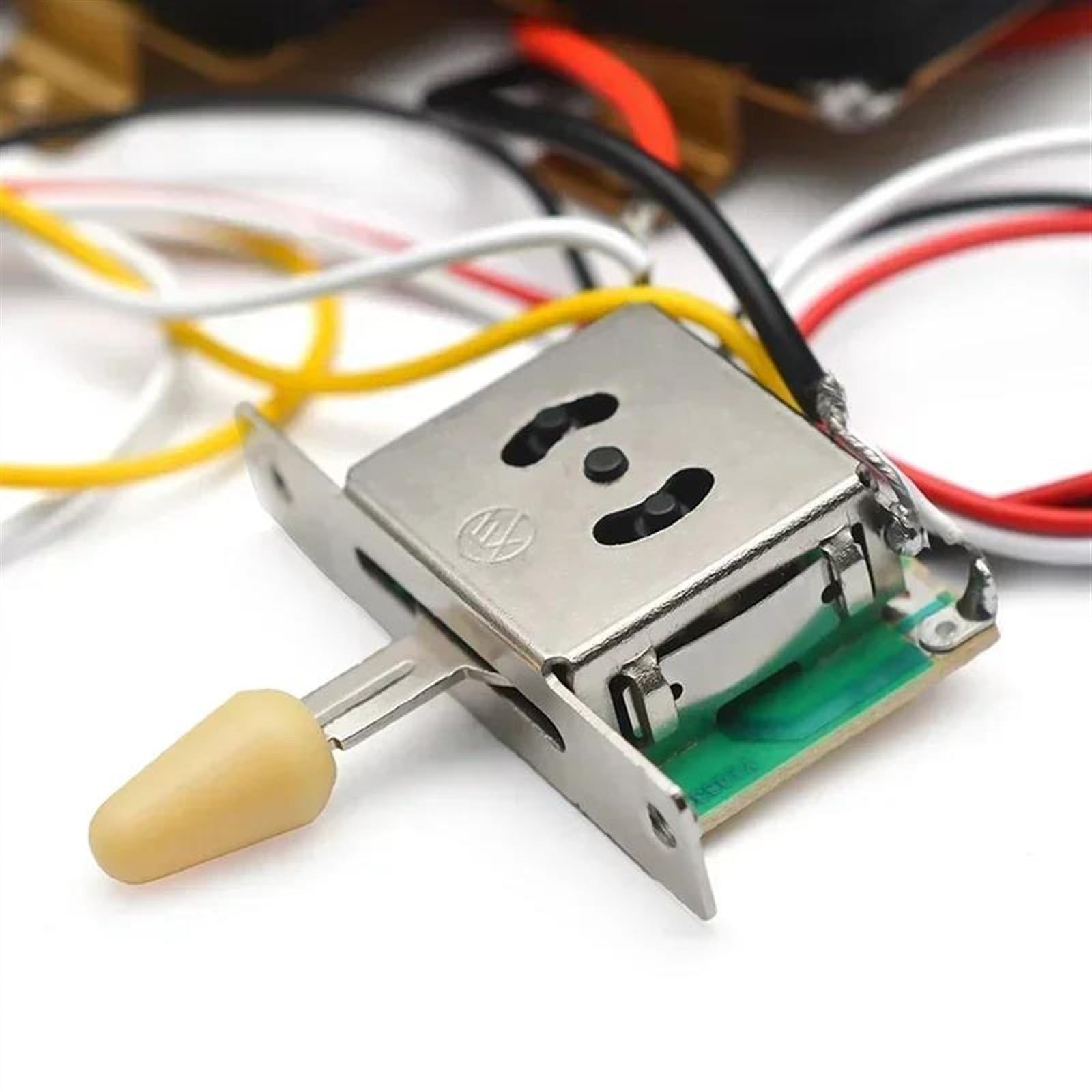 Kit Micro Humbucker Double Bobine Pour Guitare électrique – Pré-câblé Avec Pots 500K Et Jack 6,35 Mm