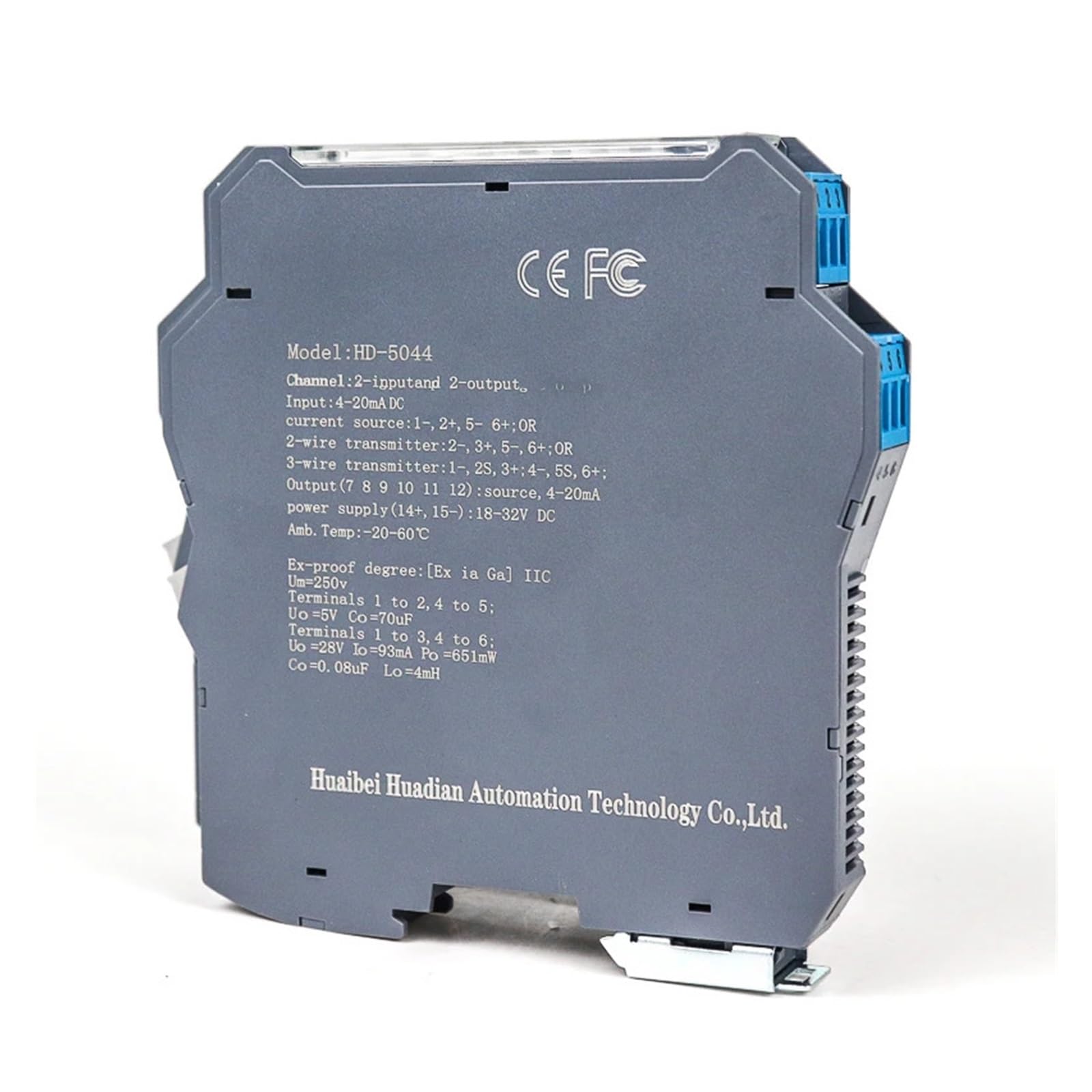 KSZHZYMGX 4-20mA Analog Loop Isolator Isolated Barrier(4-20mA)