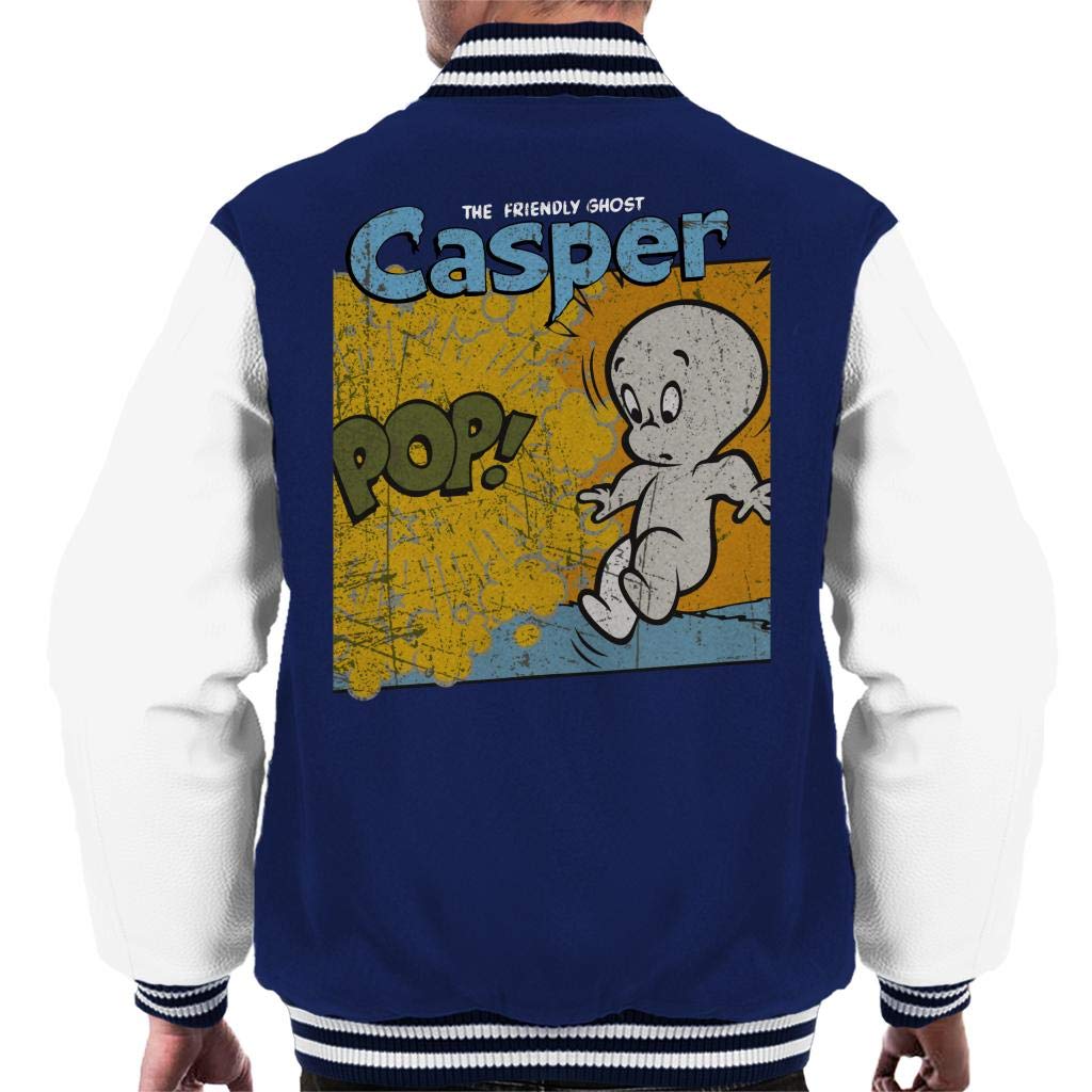 Casper The Friendly Ghost Pop Frame Varsity Jacket pour homme - 7