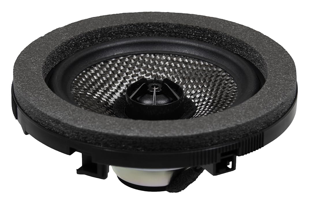 Musway CSM206X - 10cm 2-Wege Koaxial -Lautsprecher kompatibel mit Mercedes Benz C-Klasse (W206) | 1 Paar