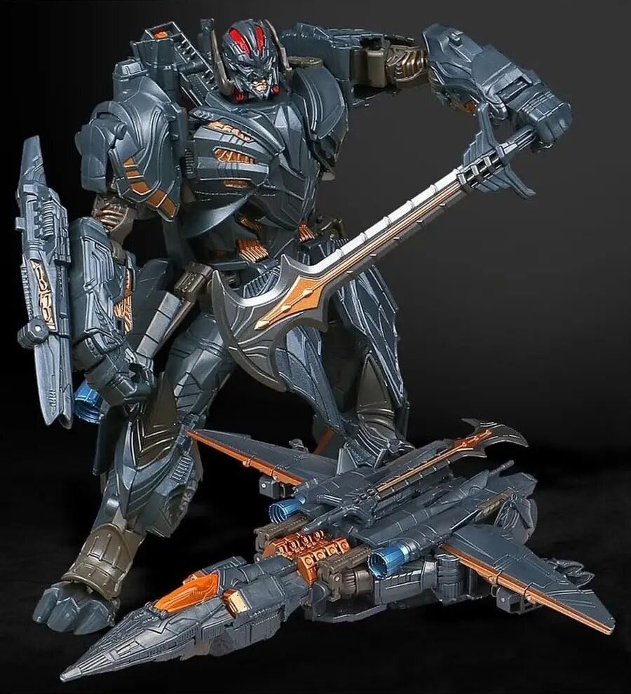 Image of DEFORMATION Black Mamba H8001-2 Jet Fighter, Action Figure, ABS+Alloy, 7 Inch, Age 8Y+