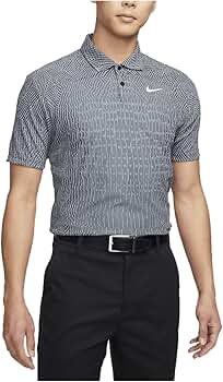 Amazon.com: Nike Tour Men's Dri-FIT ADV Golf Polo (Cool Grey/Black