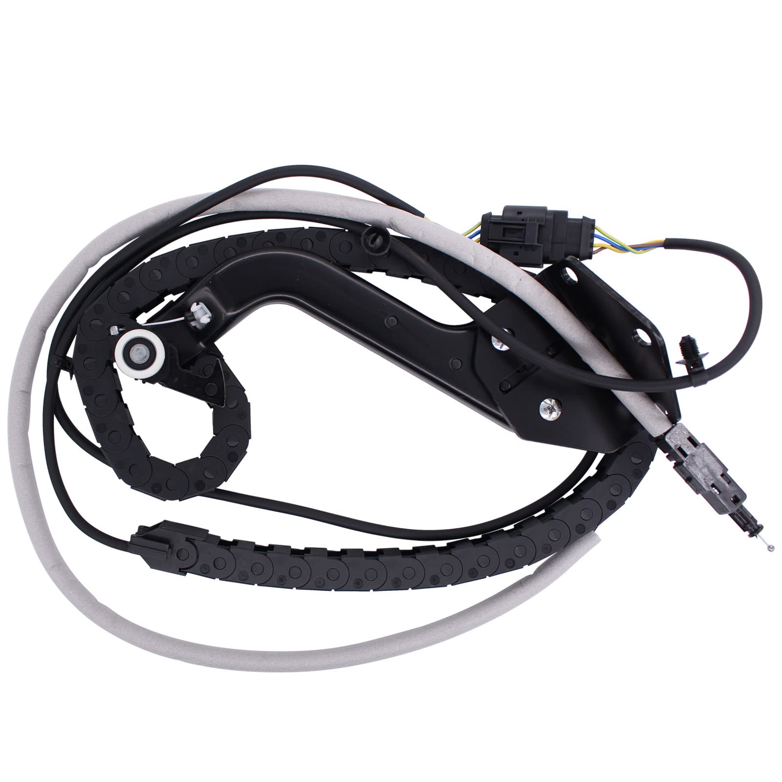 Doo Engy Guía de rodillos para puerta corredera eléctrica, cadena de energía, kit de cables y polipasto del copiloto, lado derecho para Sprinter W906 Crafter 35 a partir de 2006