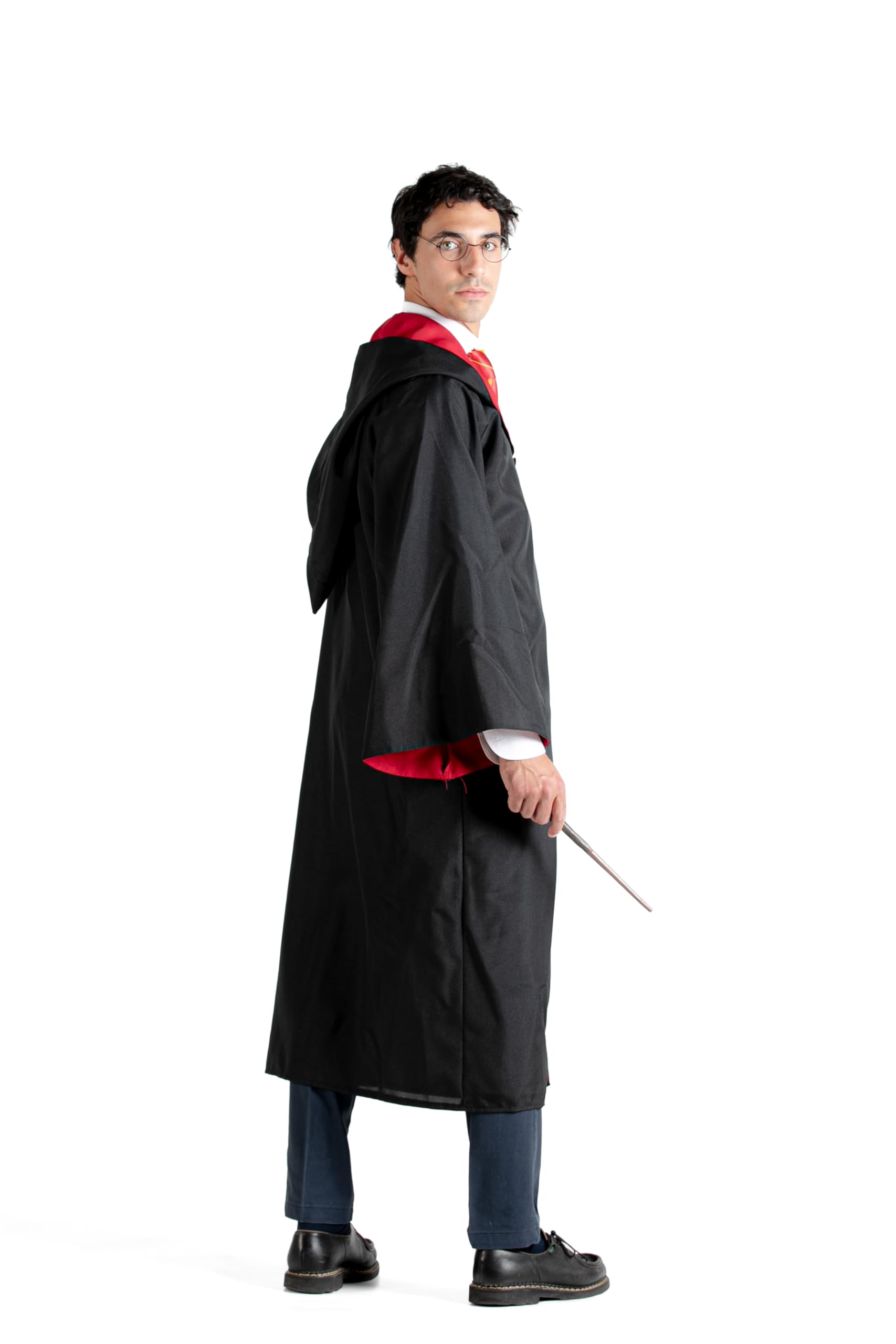 Cloak Cape Tunic Deluxe official Harry Potter Wizarding World (One size adult) with embroidered emblem and tie
