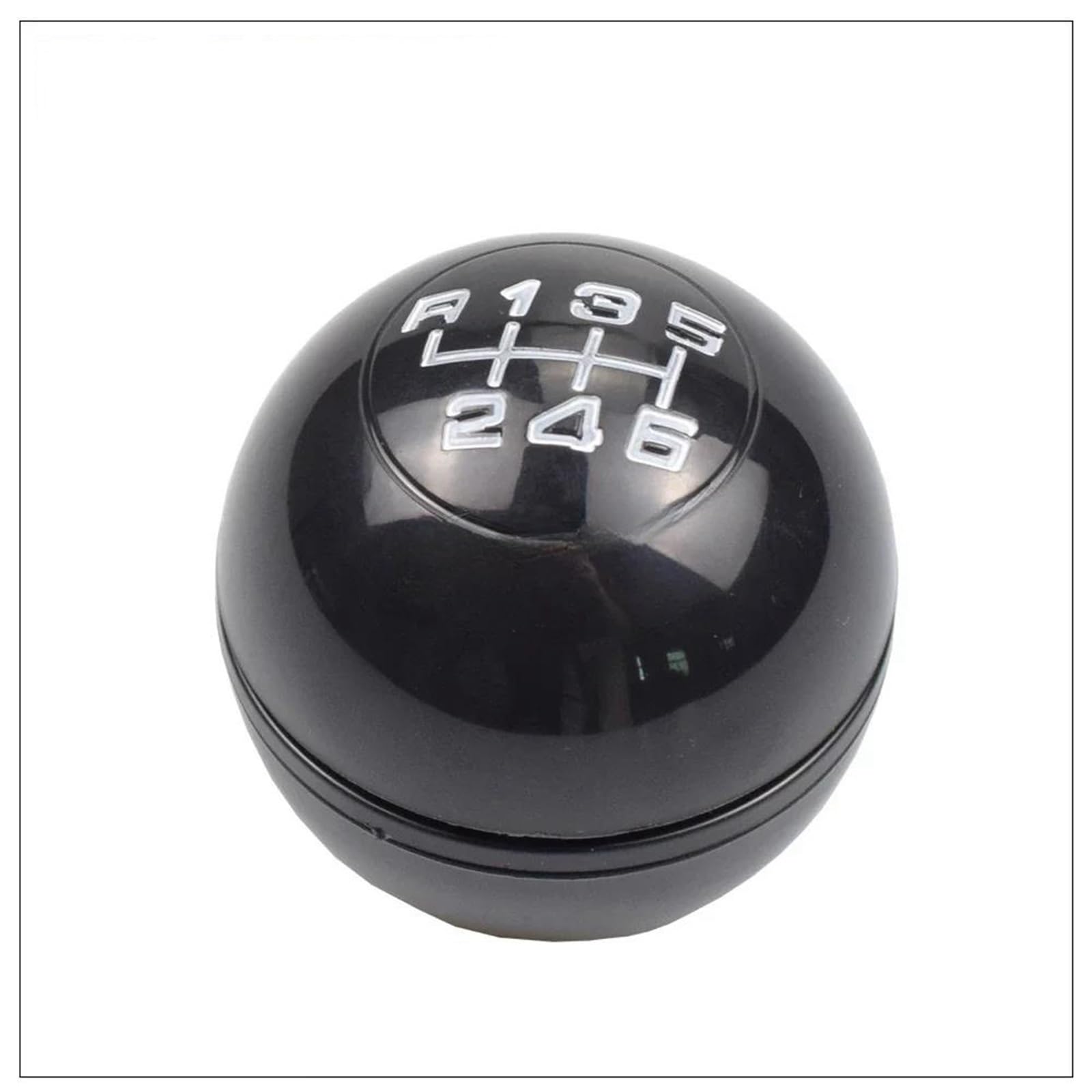 FSOZDBBPL Automotive Parts Manual 6 Speed Gear Shift Knob Handle Gear Shift Knob Handball for Alfa for Romeo for Giulietta 2010-On(Black)