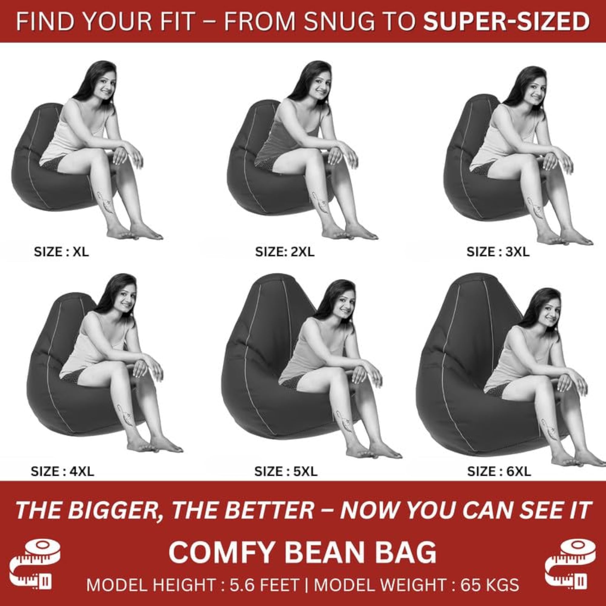 Cover 4XL BeanDreamscape Combo with Free Cushion & Footrest