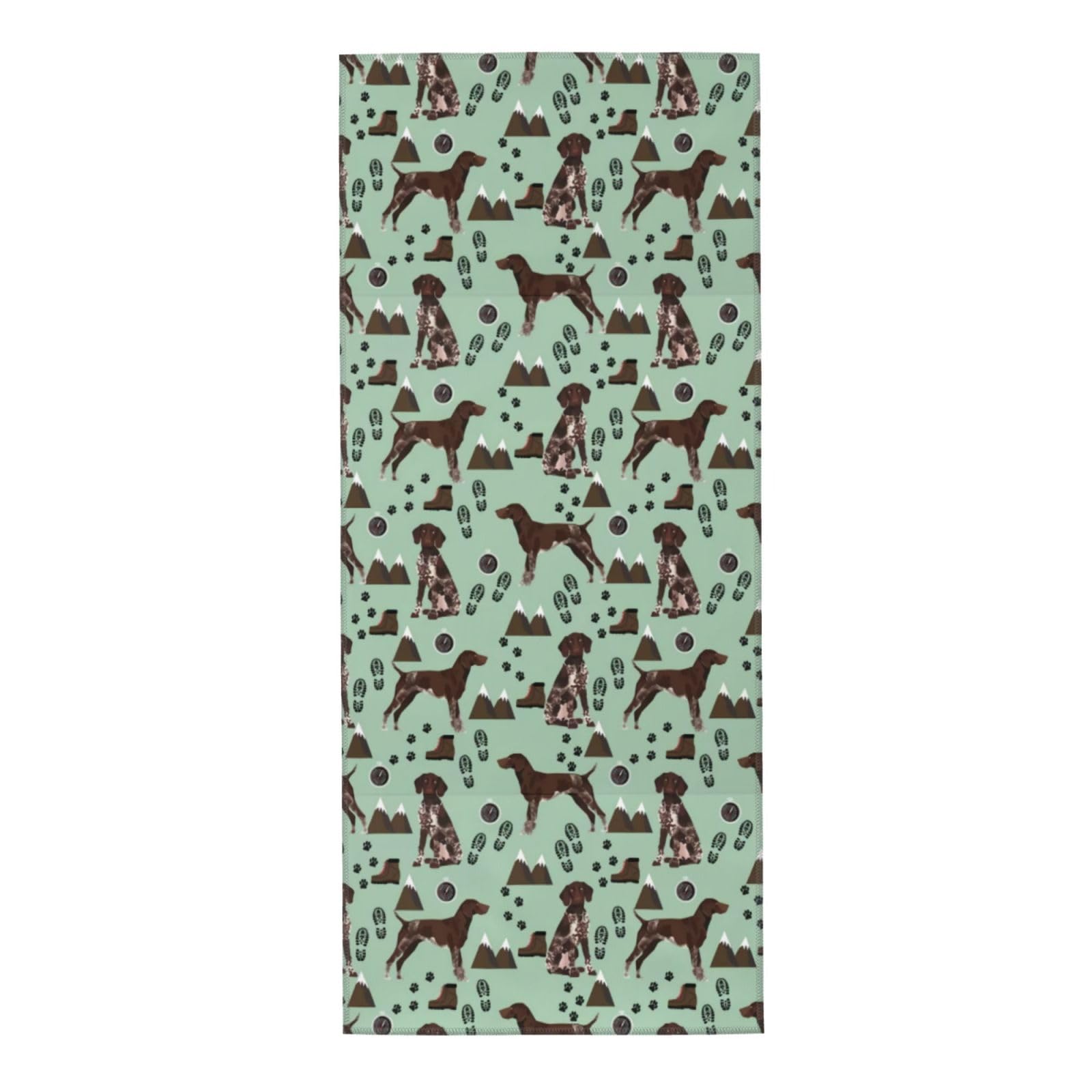 Smazdfxx As Pic German Shorthaired Pointer Dog Microfiber Bathroom Towel For Yoga Bathroom Hotel Gym Pool 12 X 27.5 Inch