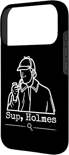 Vista 80 de iPhone 11 Sup, Holmes - Divertida funda de Sherlock Holmes