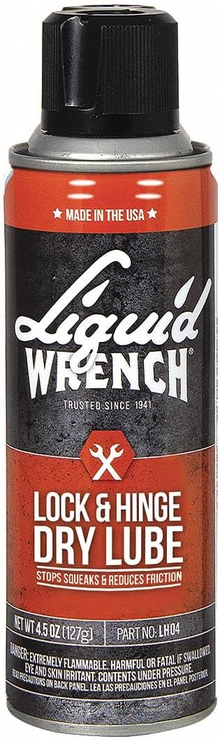 Liquid Wrench Lock & Hinge Dry Lubricant 4.5 oz.