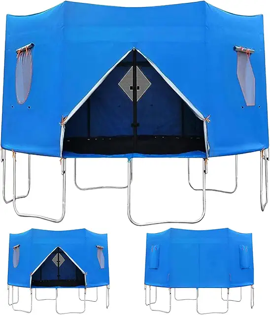 Trampoline Tent with Sun Protection - Waterproof & Foldable Shade Cover