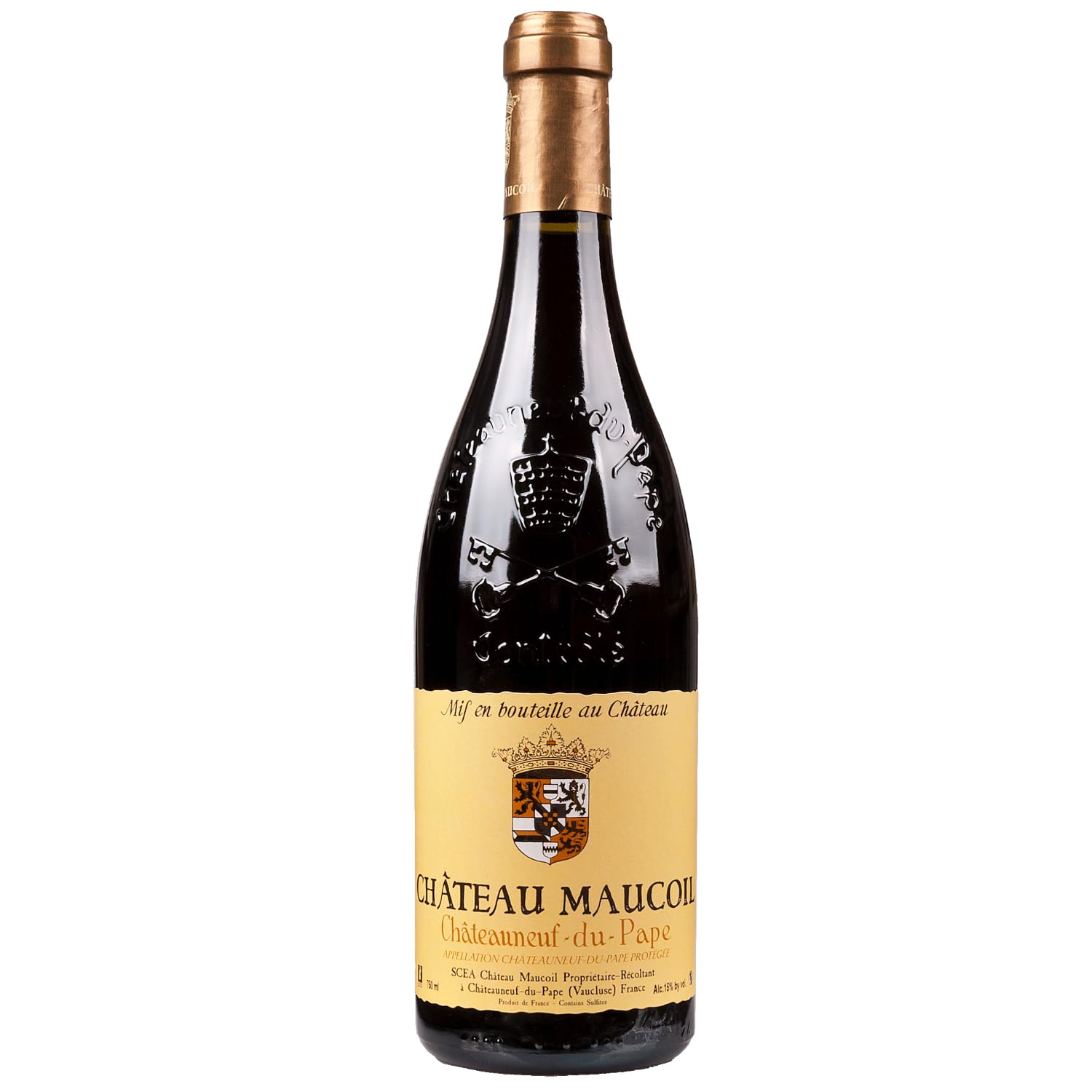 Château Maucoil Châteauneuf-du-Pape Rouge Rotwein trocken Rot bio Frankreich inkl. FeinWert E-Book (1 x 0,75l)