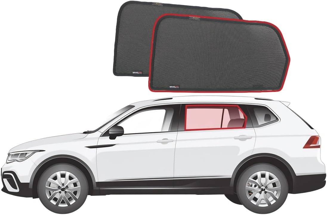Snap Shades for Volkswagen Touareg 3rd Generation Car Rear Window Shades (CR; 2018-Present)