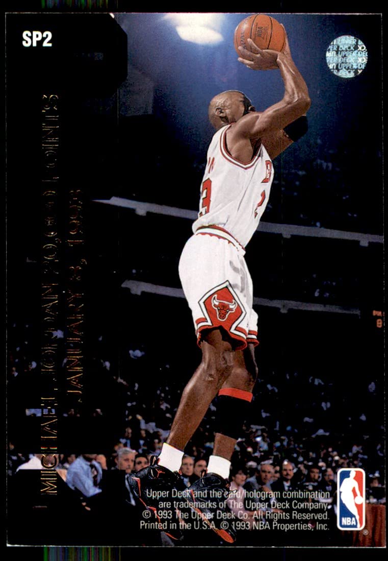 Amazon.com: 1993 93 Upper Deck Michael Jordan 20,000 Points