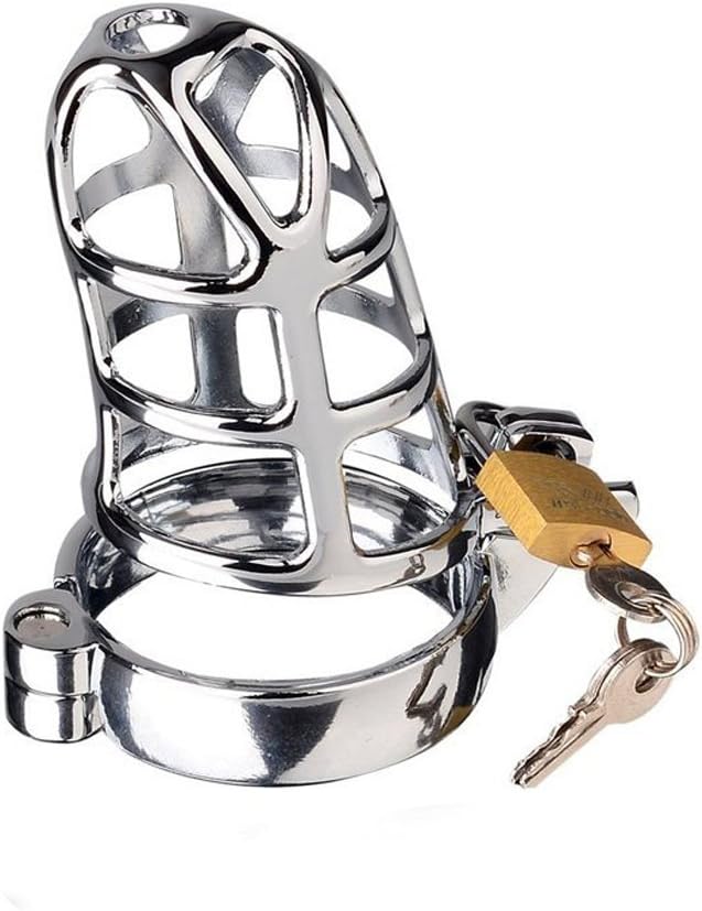 Stainless Steel Birdcage Belt for Male