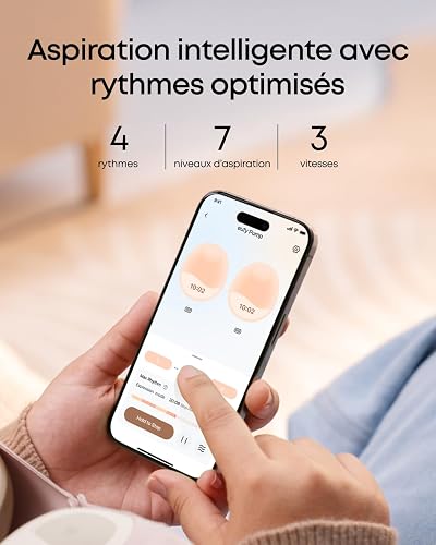 eufy E20 Tire-lait portable chauffant, 3 températures - 4