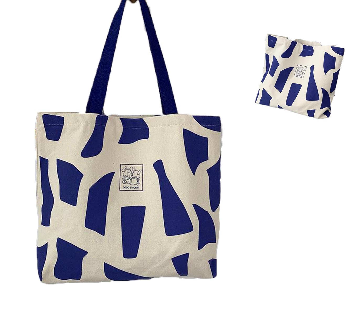 Cat Canvas Tote Bag，tote bag with zip，canvas bag， Cotton Reusable Shopping Bag with Pocket， Cute Cat Tote Beach Bags Aesthetic for Women As Gift