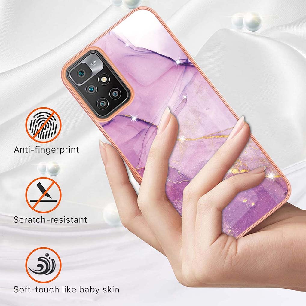 SEAHAI Cover per Xiaomi Redmi 10 / Redmi 10 2022, Glassato
