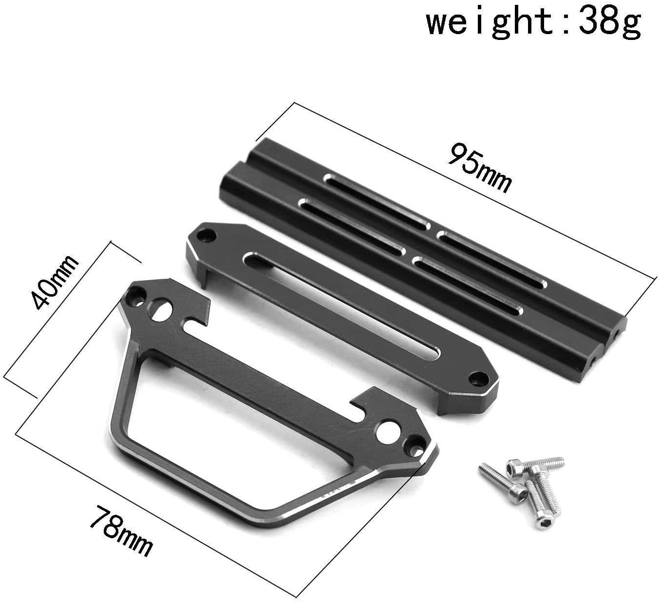 Protector Frame Fit for Flysky Noble NB4 RC Car Transmitter Receiver Accessories Remote Radio Controller Metal Bracket Holder Shell Support Upgrade Parts