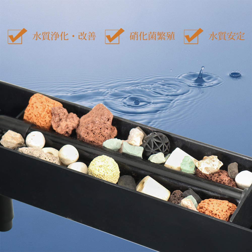 Amazon.co.jp: 【4パック（1.7KG）】12in1ろ過材 水槽用ろ過材 水族館