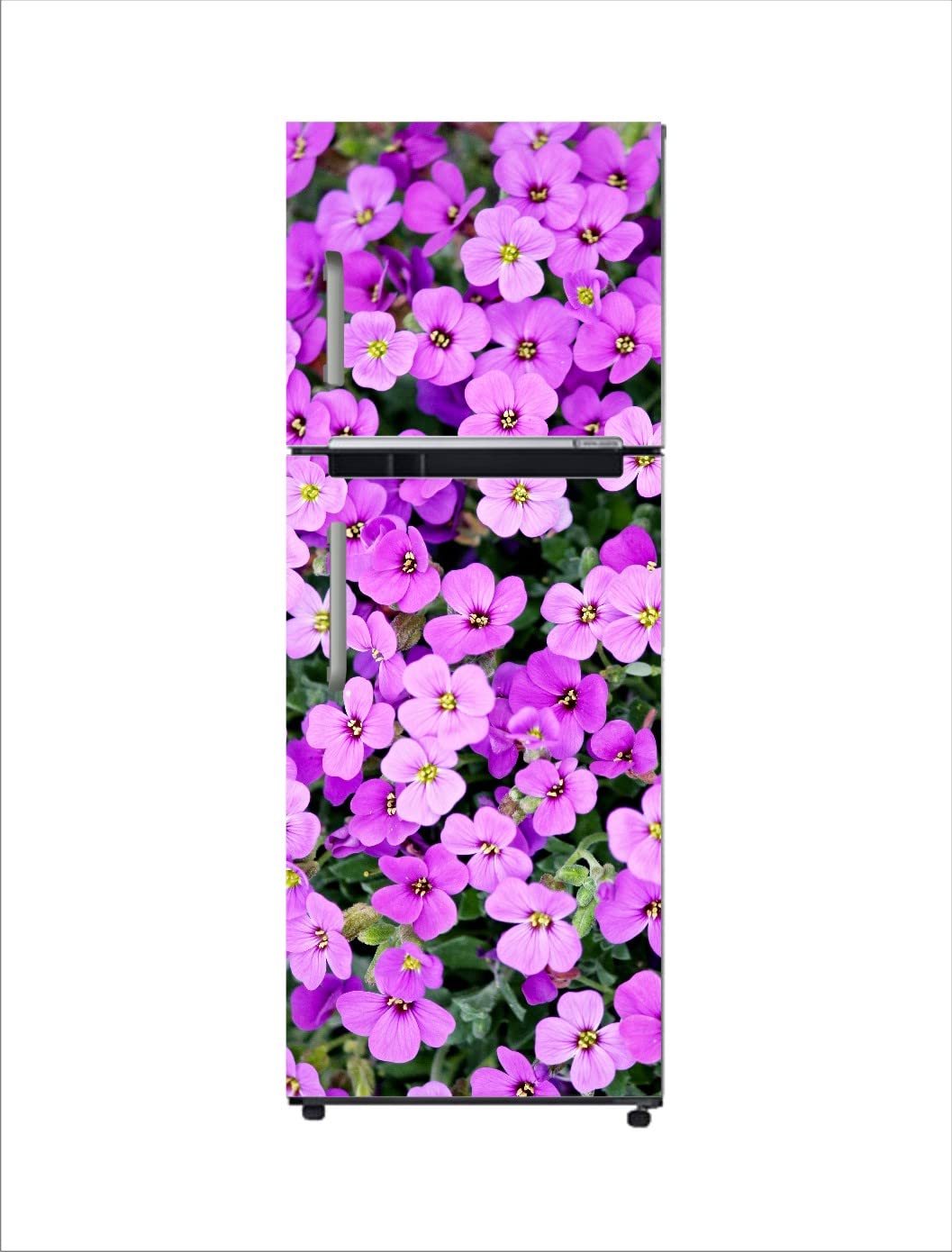 Design Decor Fridge Sticker Door Wallpaper Double Door Refrigerators self Adhesive Vinyl 24x60_ Inch (60x152CM)