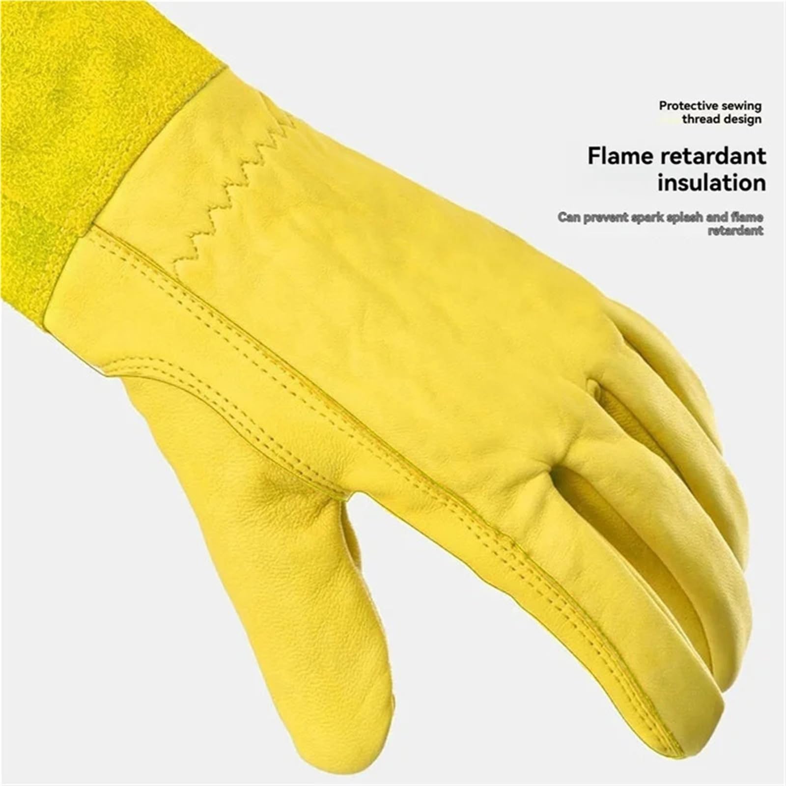 Gants Jardinage Gants de taille roses for hommes et femmes, longs gants jardinage résistants aux épines, en cuir respirant, meilleur cadeau jardin