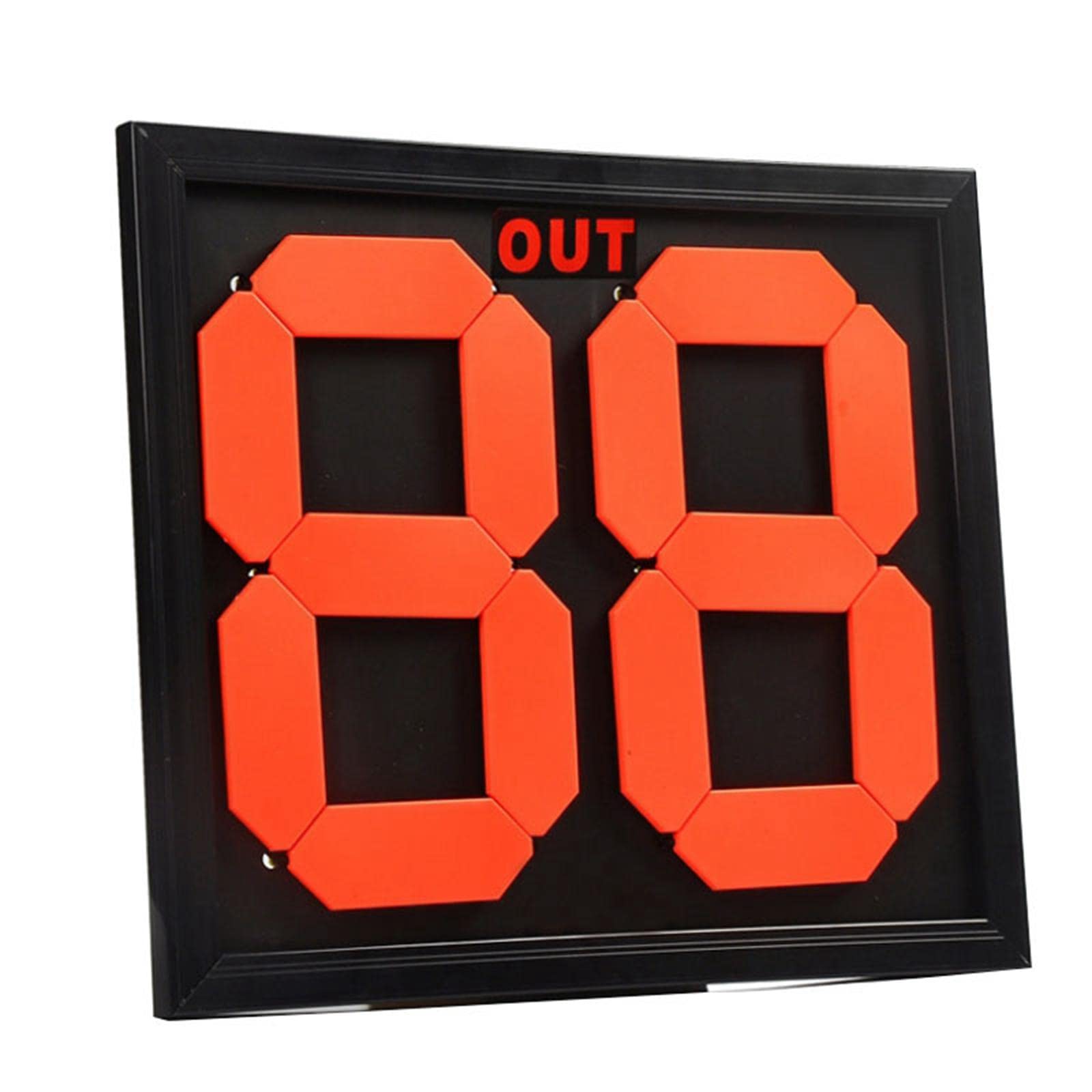 AMLESO Football Soccer Manual Substitution Board Card Fluorescent Display Practical