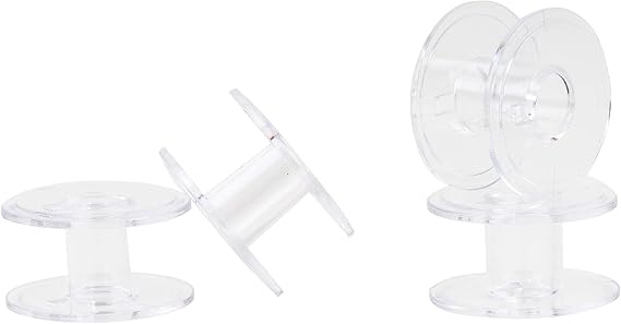 Singer Bobbins Class 15 Transparent, 4-Count