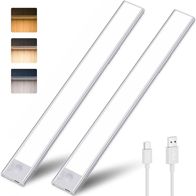 Under Lights Wireless, Rechargeable Closet Lights Battery