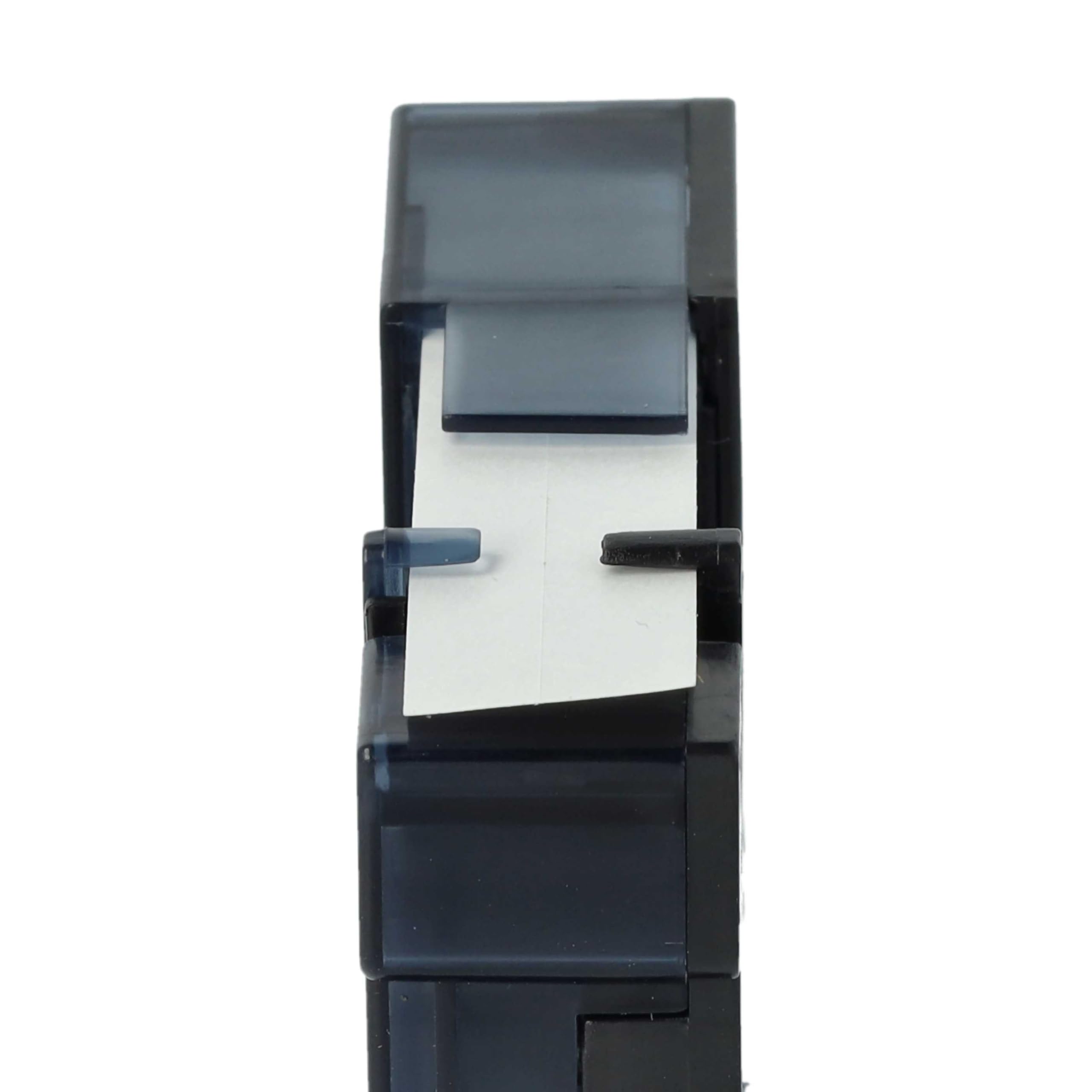 vhbw 100x Cassetta nastro sostituisce Dymo S0720530, 45013, D1 per etichettatrice 7m x 12 mm nero su bianco