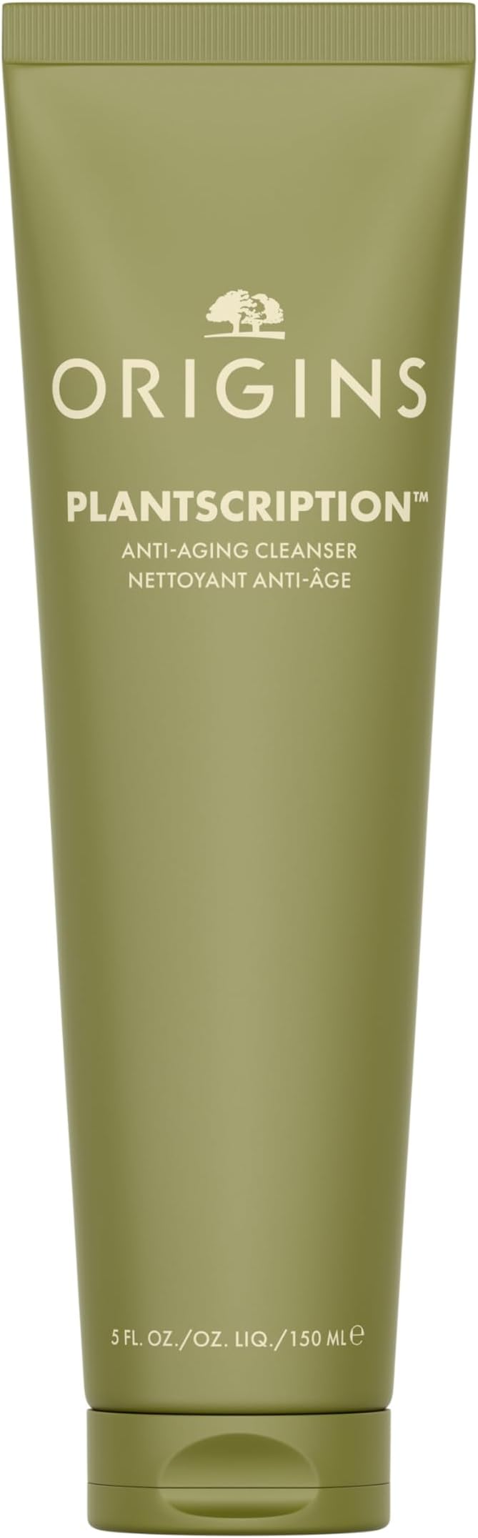 Origins Plantscription Anti-Aging Cleanser | Face Wash For All Skin Types | With Glycerin & Anogeissus, 150 ml