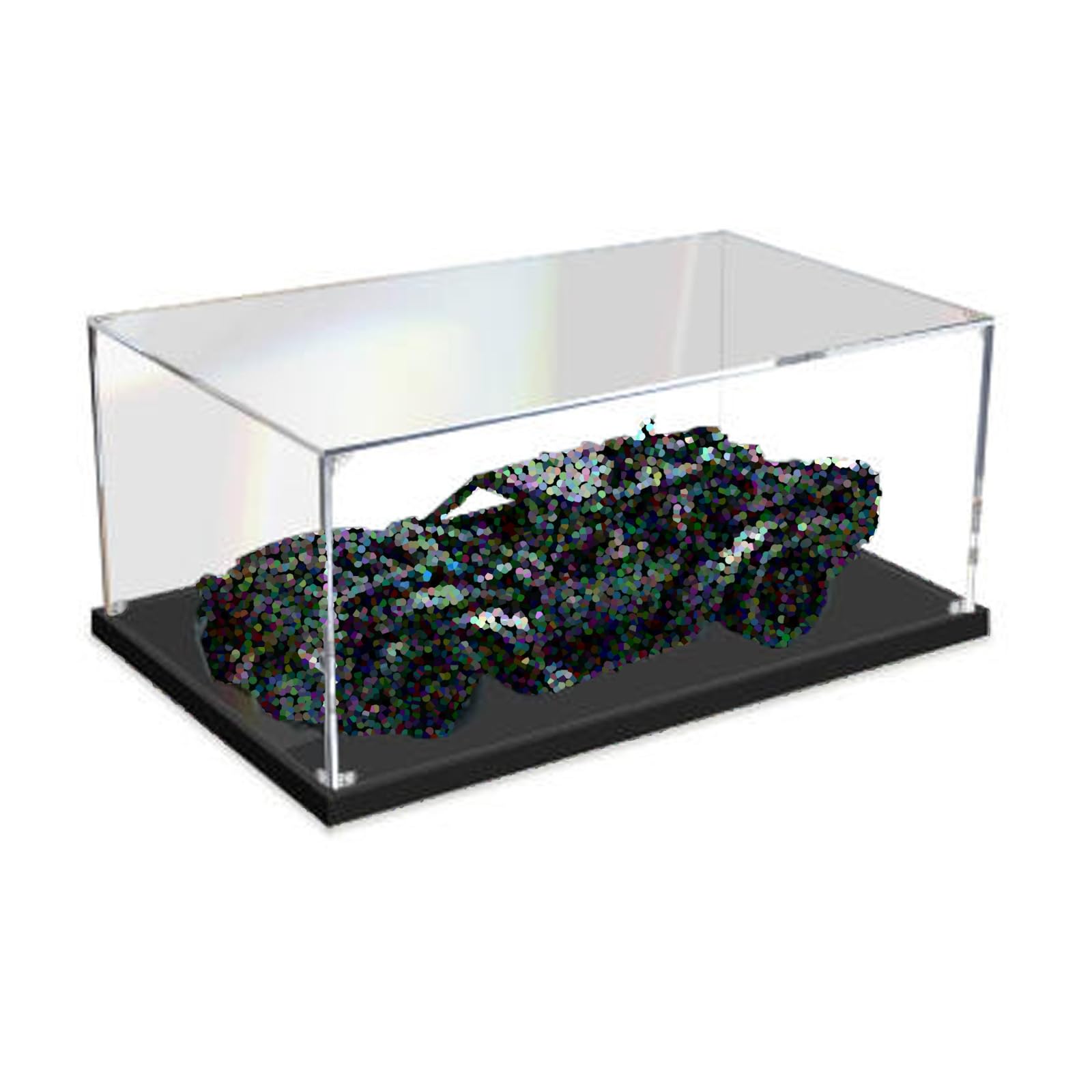 Clear Acrylic Display Case Only for Lego 42127 Car (2mm)