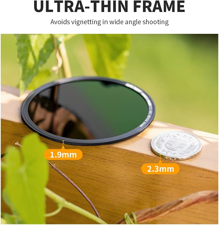 Featured Product K&F Concept 82mm Magnetic Lens Filter Kit (MCUV+CPL+Neutral Density ND1000+Magnetic Adapter Ring) Multi-Coated HD/Ultra Slim/Waterproof/Scratch Resistant Optical Glass with 4 in 1 Filter Pouch