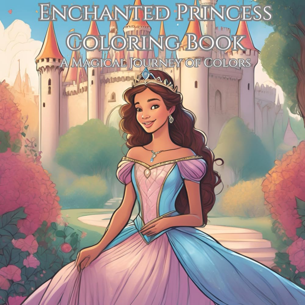 Enchanted Princess Coloring Book