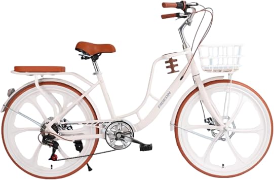 Womens City Commute, Adult Bicycle, Womens Bicycle, City Cycle, Stylish Mamachari, City-Cycle, Girls, 26 Inches, Shimano 7 Speed Gear Included, For School Commutes, For School or School