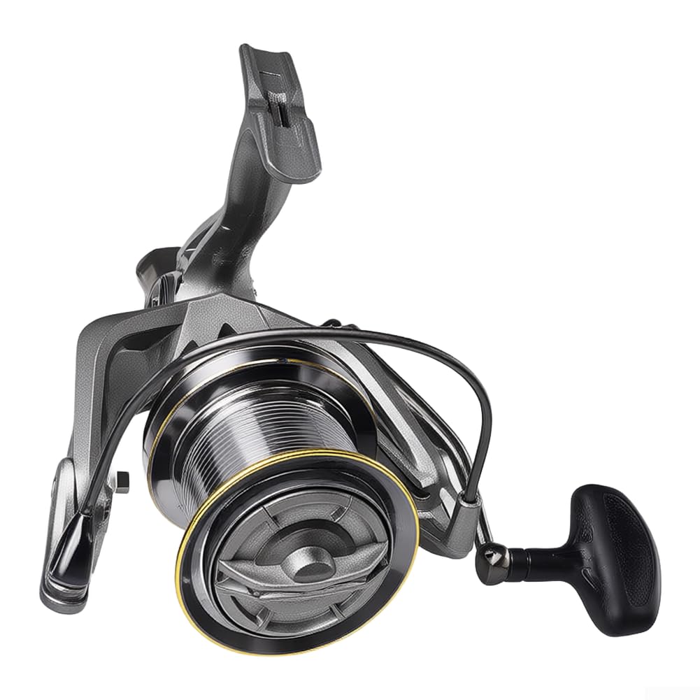 Langlebiges Metall Spinnrolle für Meer 20kg Bremse | Metallgehäuse, 20kg Maximalbremse, links/rechts umstellbar, korrosionsbeständig, ideal für Monsterfische