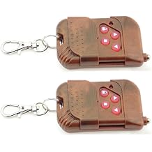2Pcs Universal Cloning Remote Control Key Fob for Car Garage Door Gate Key Duplicator Clone US
