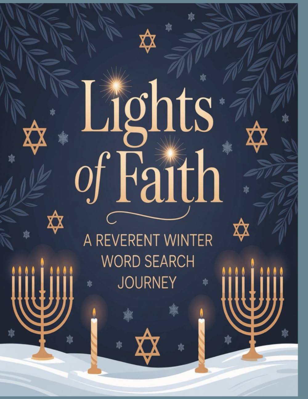 Lights of Faith, A Reverent Winter Word Search Journey: Peace, Joy, and Reflection in 1,245 Uplifting Holiday Themes
