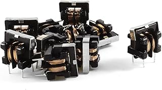 Aexit 10 Pcs Passive Components UF9.8 Common Mode Line Filter Inductor 3.3MH 2Ohm Inductors 0.01-3A Coil