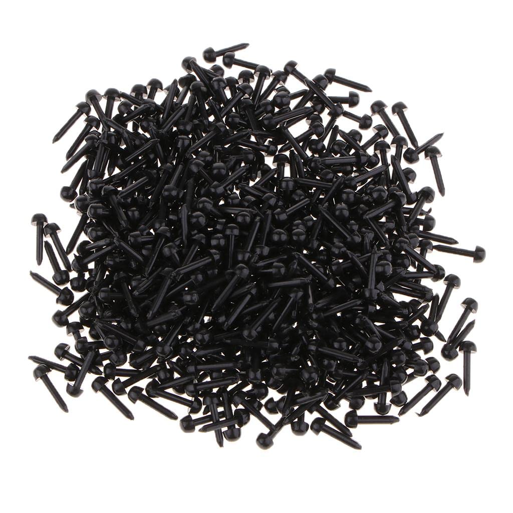 MYADDICTION 1 Pack of Black Plastic Safety Eyes/Nose for Toy Doll Craft DIY 4mm 500pcs Crafts | Multi-Purpose Craft Supplies | Other Multi-Purpose Crafting-image-35