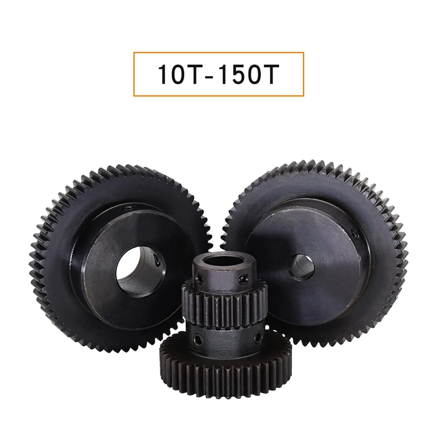 1pc 1M 72T 45 Carbon Steel Spur Gear with 8-20mm Inner Bore for Mechanical Applications(80 Teeth 14 mm)